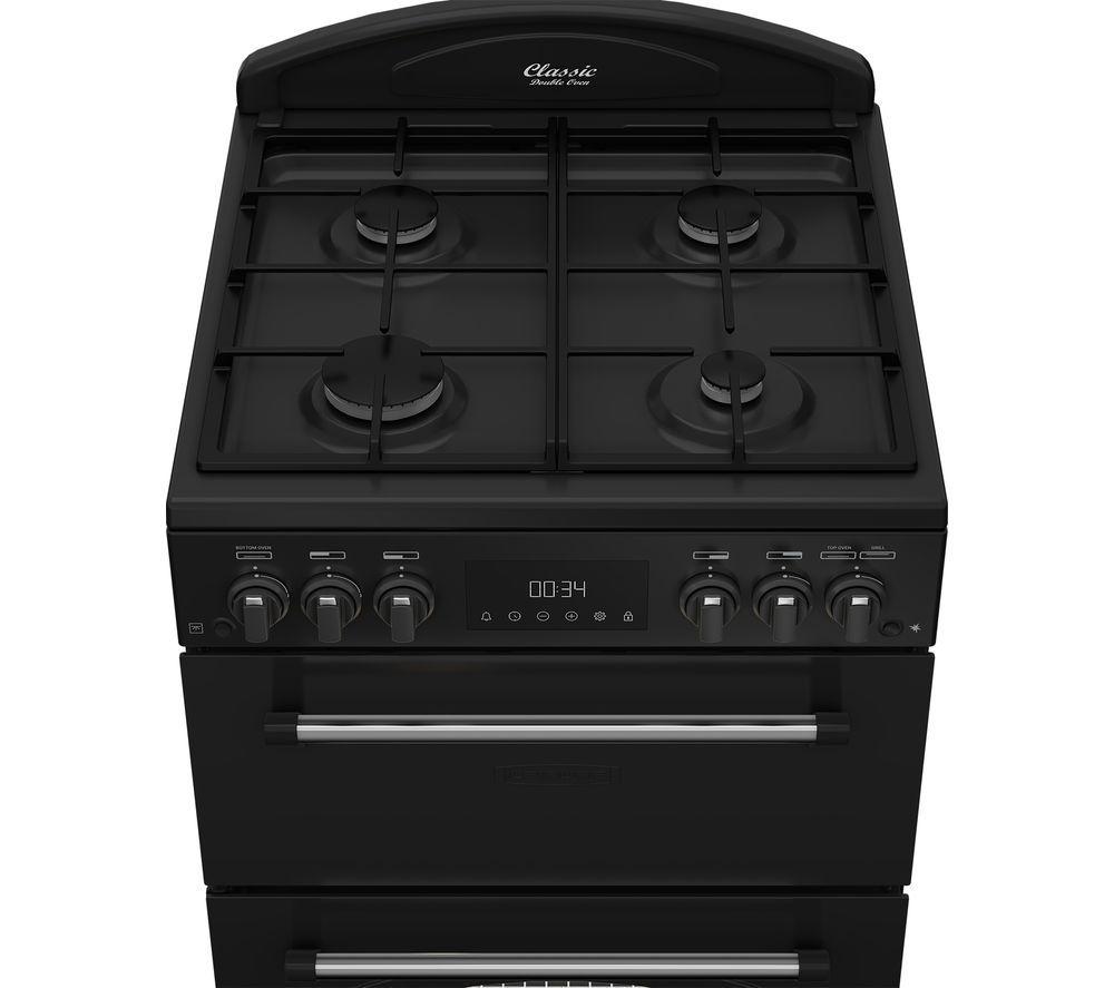 Cocina de gas LEISURE CLB60GCK de 60 cm - Negra