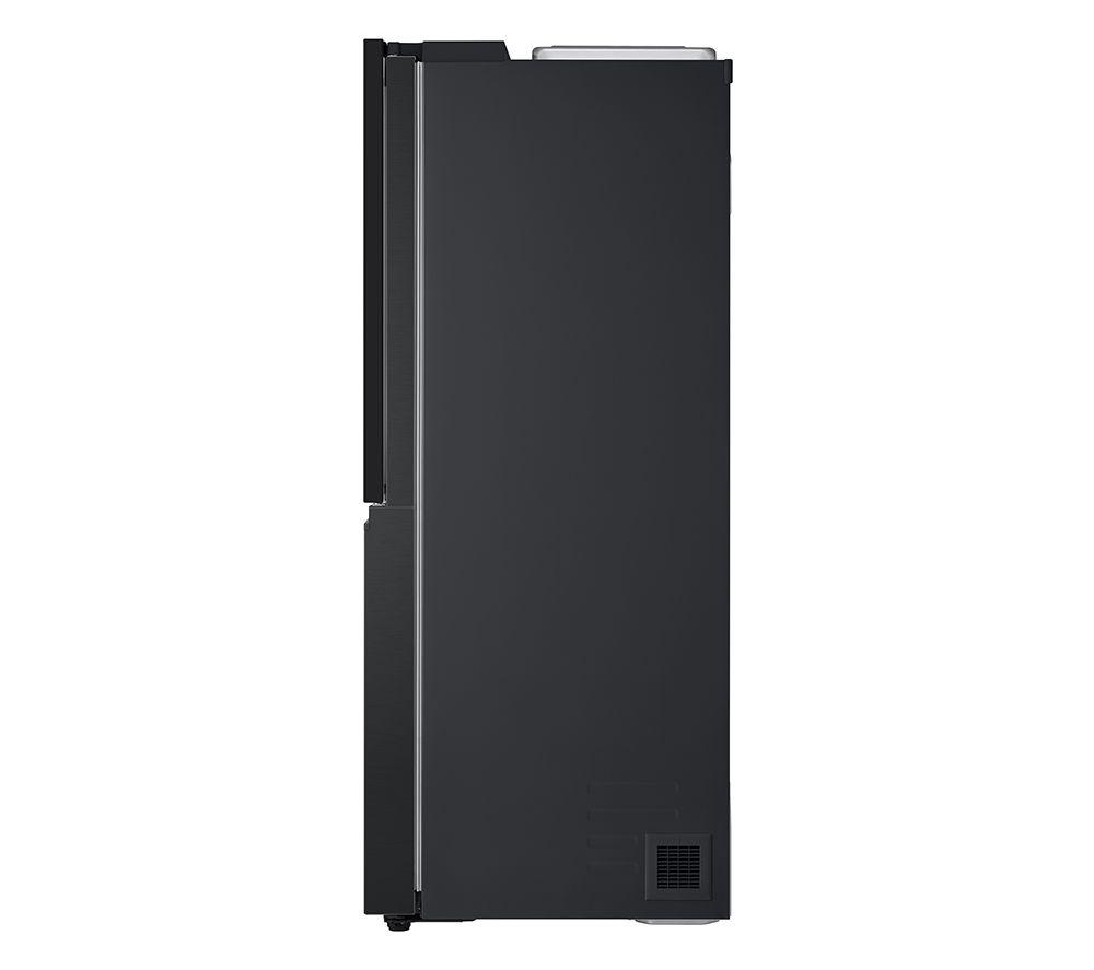 LG InstaView GSXE90EVDD American-Style Smart Fridge Freezer - Essence Black Steel