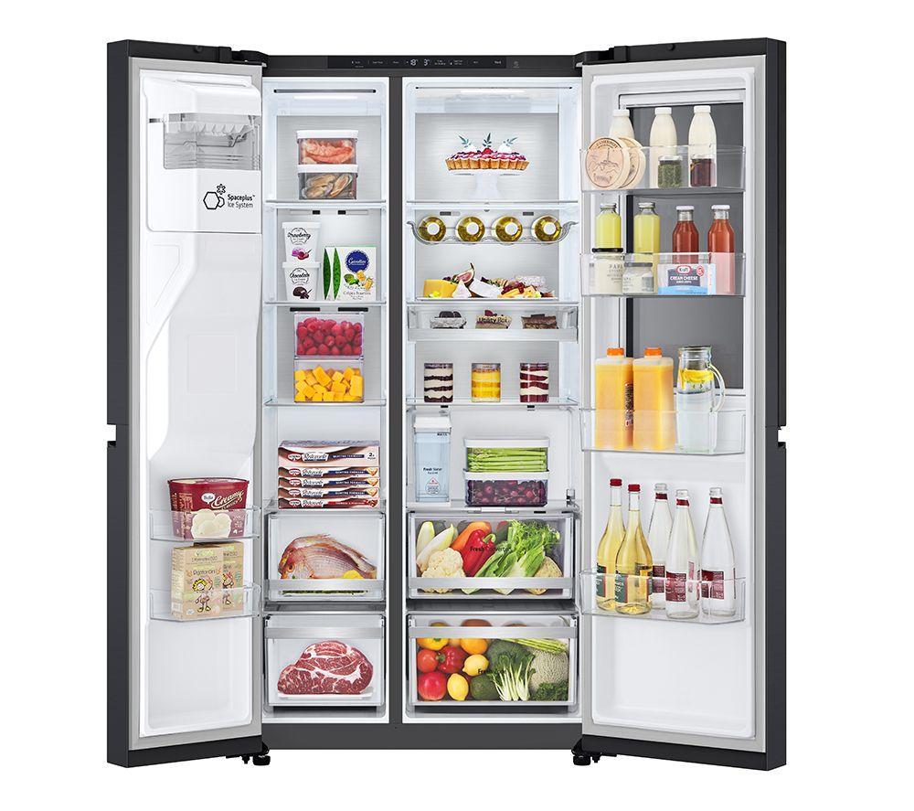 Frigorífico Americano Inteligente LG InstaView GSXE91EVAD - Acero Negro