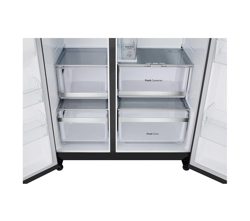 Frigorífico Americano Inteligente LG InstaView GSXE91EVAD - Acero Negro