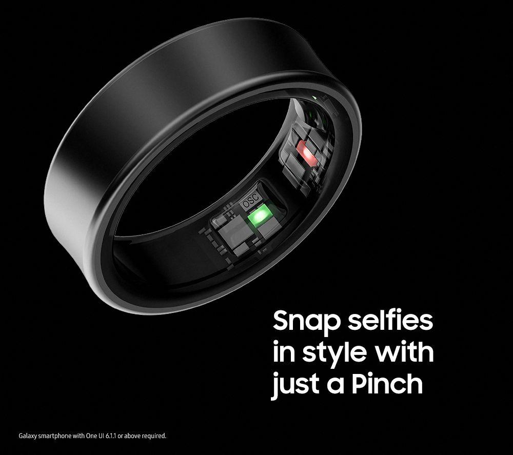 SAMSUNG Galaxy Ring - Titanium Silver, Size 7