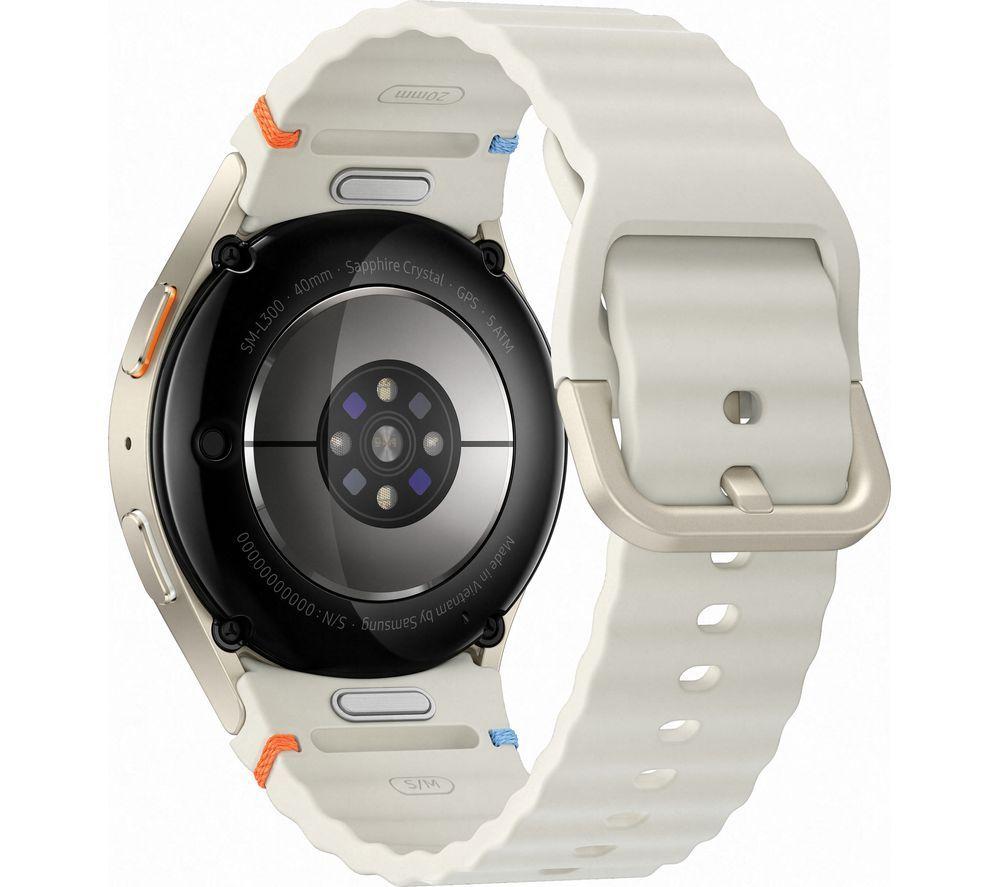 SAMSUNG Galaxy Watch7 BT mit Bixby - Cream, 40 mm