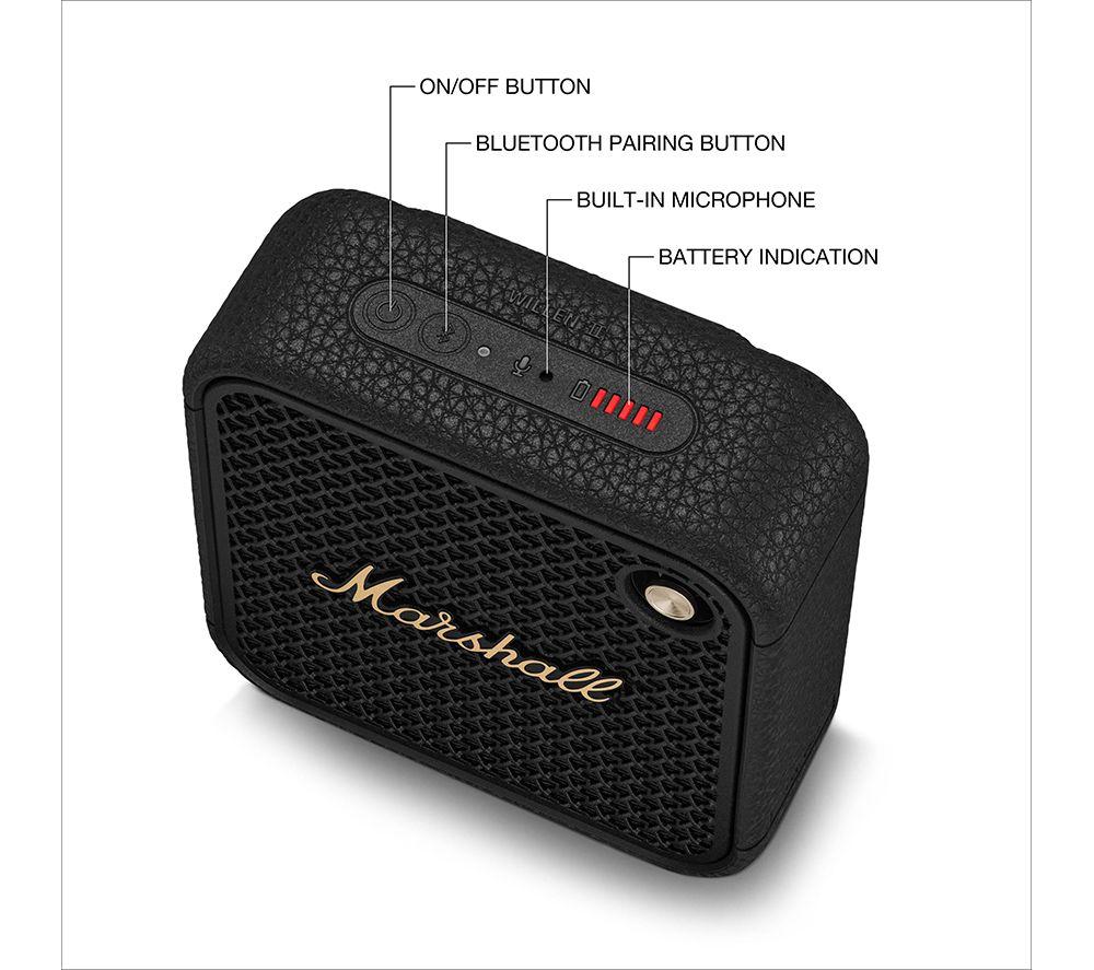Altavoz Bluetooth portátil MARSHALL Willen II - Negro y Latón