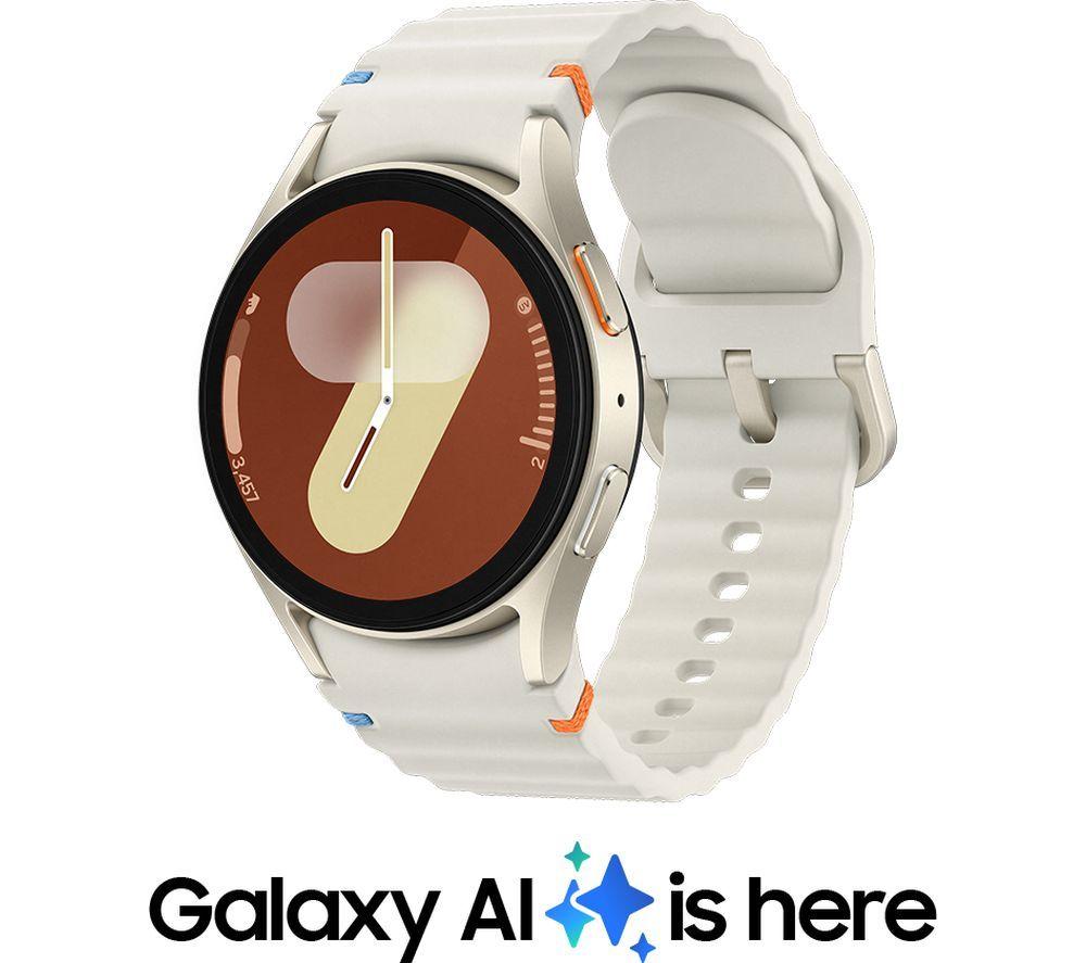 SAMSUNG Galaxy Watch7 LTE with Bixby - Cream, 40 mm