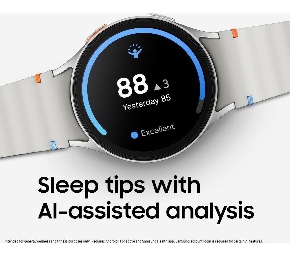 SAMSUNG Galaxy Watch7 LTE with Bixby - Cream, 40 mm