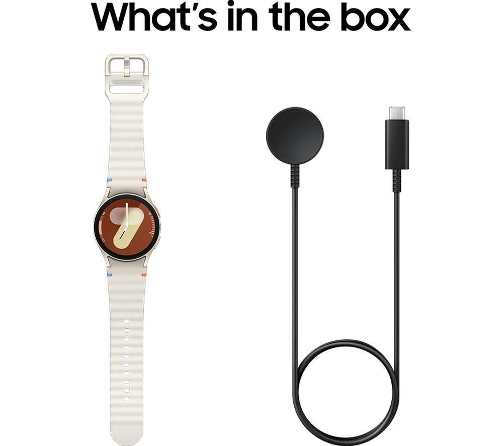SAMSUNG Galaxy Watch7 LTE with Bixby - Cream, 40 mm