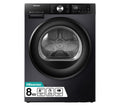 HISENSE 3S Series DH3S802BB3 WiFi-enabled 8 kg Heat Pump Tumble Dryer - Black