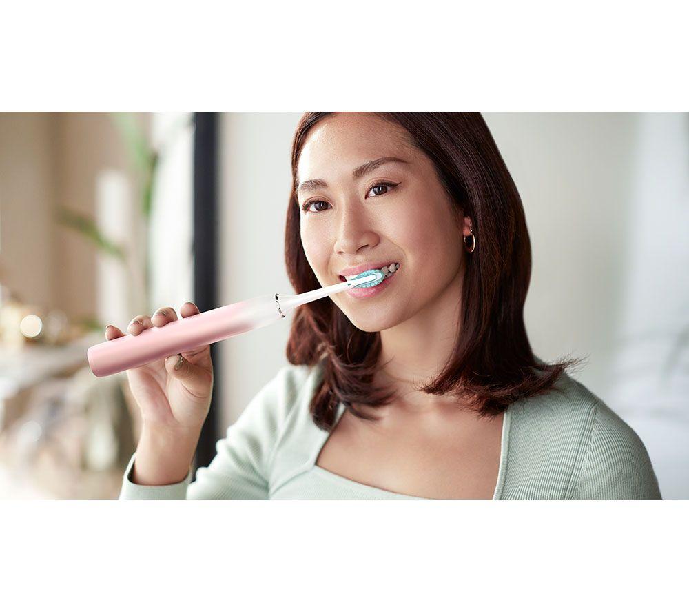 PHILIPS Sonicare Diamond Clean Series 9000 HX9911/84 Electric Toothbrush - Silk Pink (Special Edition)