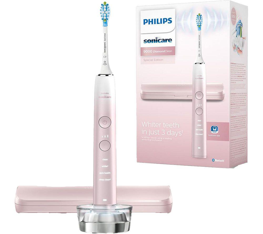 PHILIPS Sonicare Diamond Clean Series 9000 HX9911/84 Electric Toothbrush - Silk Pink (Special Edition)