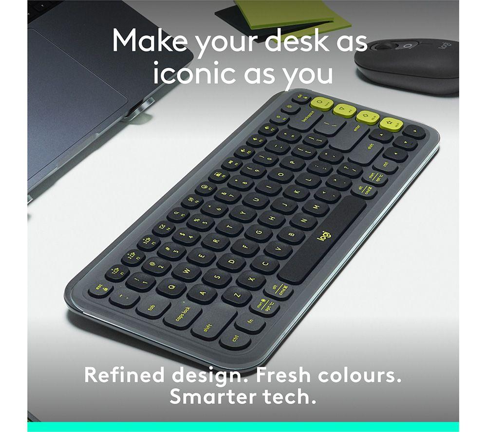Teclado inalámbrico LOGITECH Pop Keys - Grafito