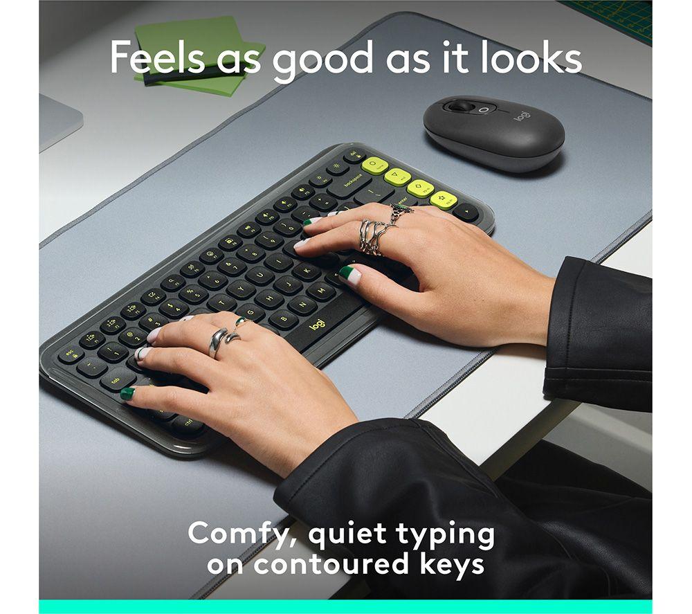 Teclado inalámbrico LOGITECH Pop Keys - Grafito