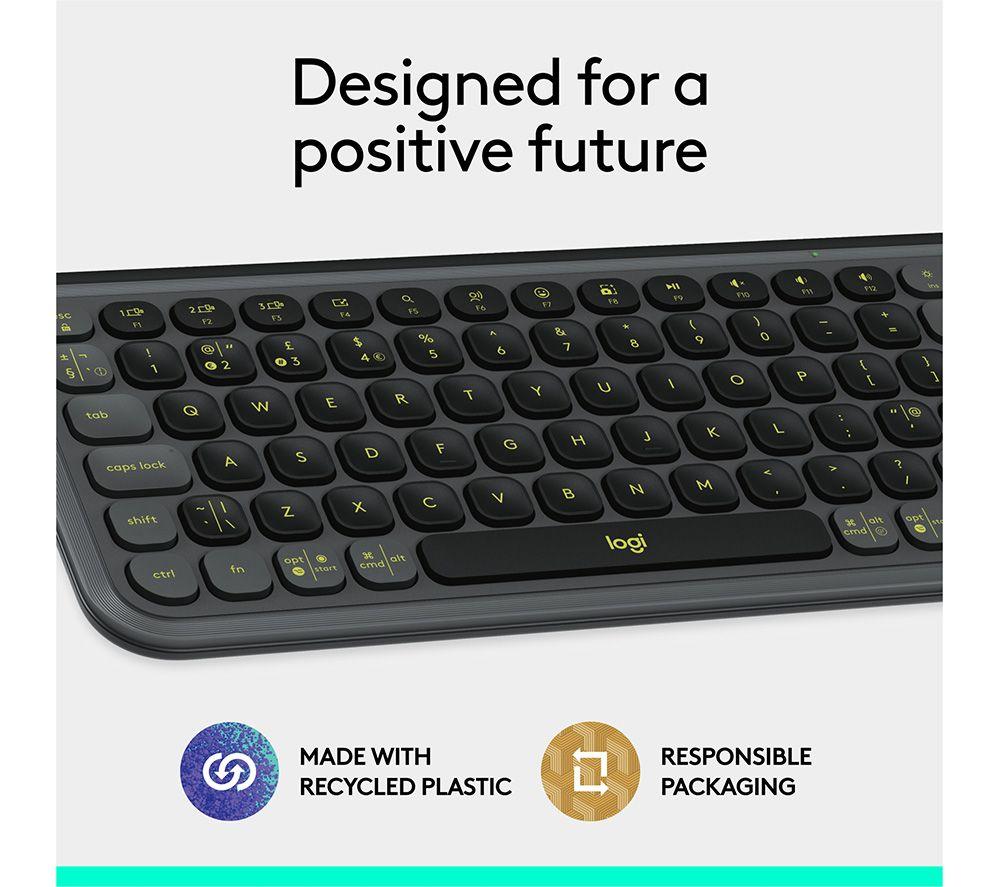Teclado inalámbrico LOGITECH Pop Keys - Grafito