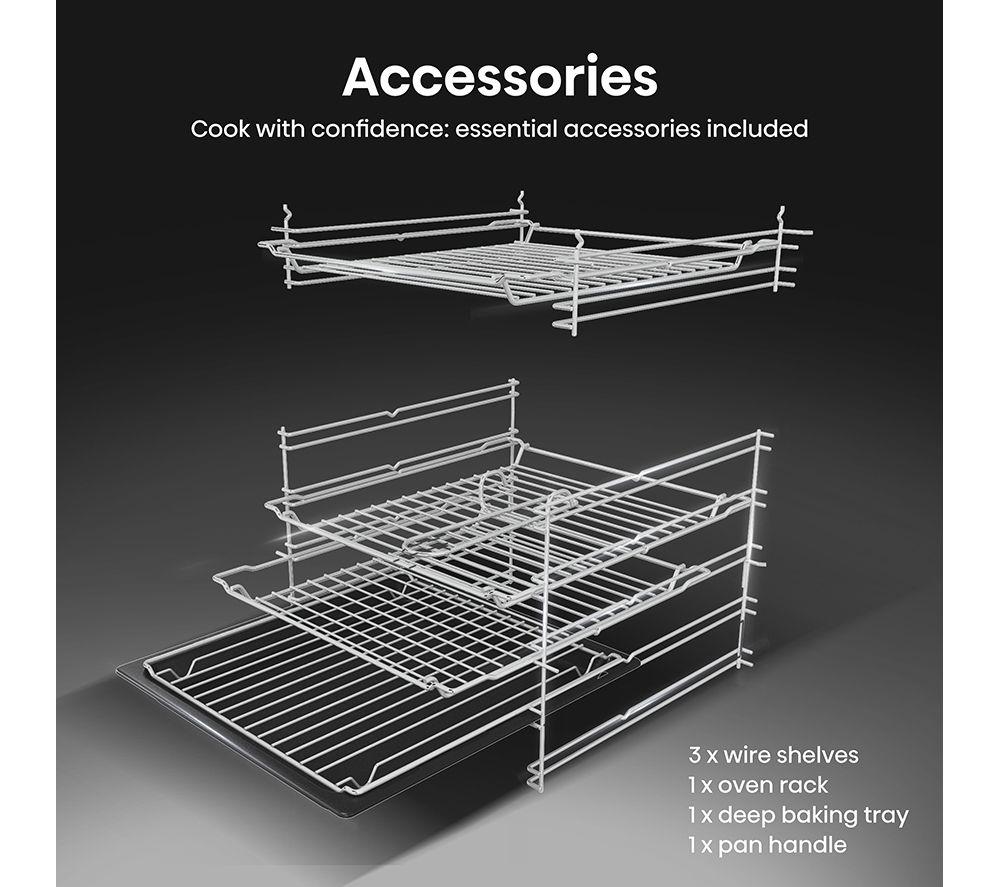 HISENSE Hi6 Max 80/50L HDCEC6C20B Cocina Eléctrica Vitrocerámica de 60 cm - Negro Jet