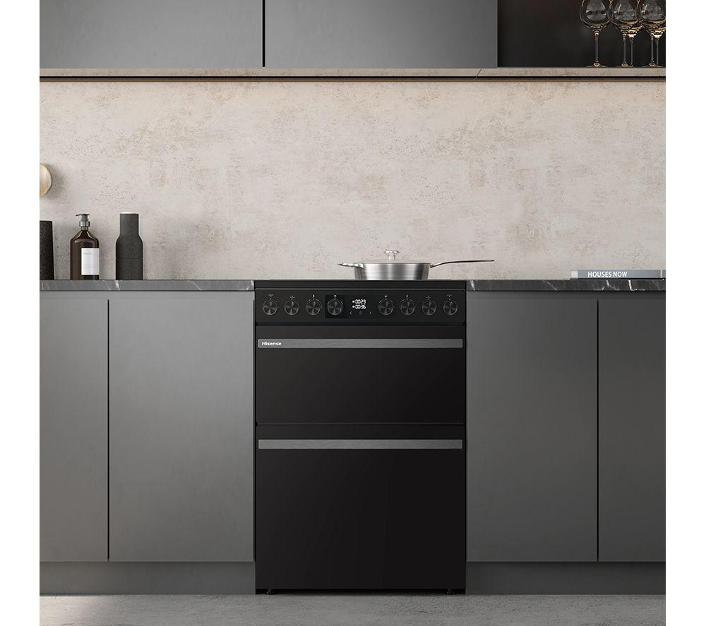 HISENSE Hi6 Max 80/50L HDCEC6C20B Cocina Eléctrica Vitrocerámica de 60 cm - Negro Jet