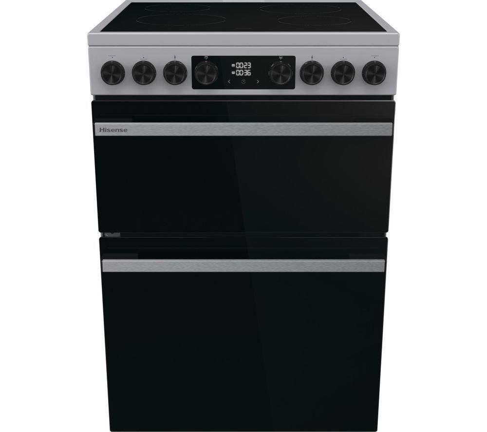 HISENSE Hi6 Max 80/50L HDCEC6C20X 60cm Electric Ceramic Cooker - Stainless Steel
