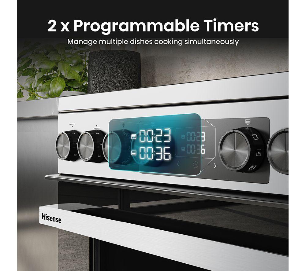 HISENSE Hi6 Max 80/50L HDCEC6C20W 60cm Electric Ceramic Cooker - White