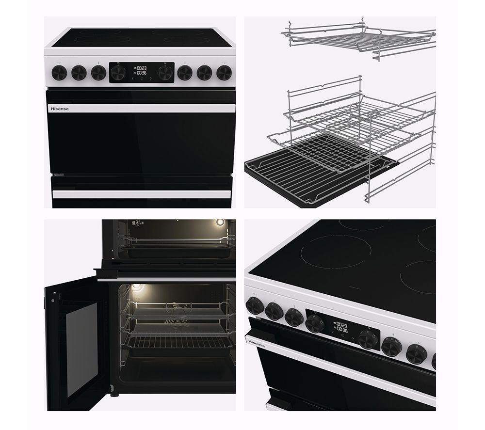 HISENSE Hi6 Max 80/50L HDCEC6C20W 60cm Electric Ceramic Cooker - White
