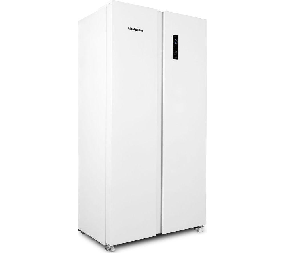 MONTPELLIER MSBS442W Frigorífico americano de 60/40 - Blanco