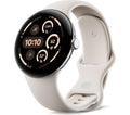 GOOGLE Pixel Watch 3 4G LTE - Silver, Porcelain Band, 45 mm
