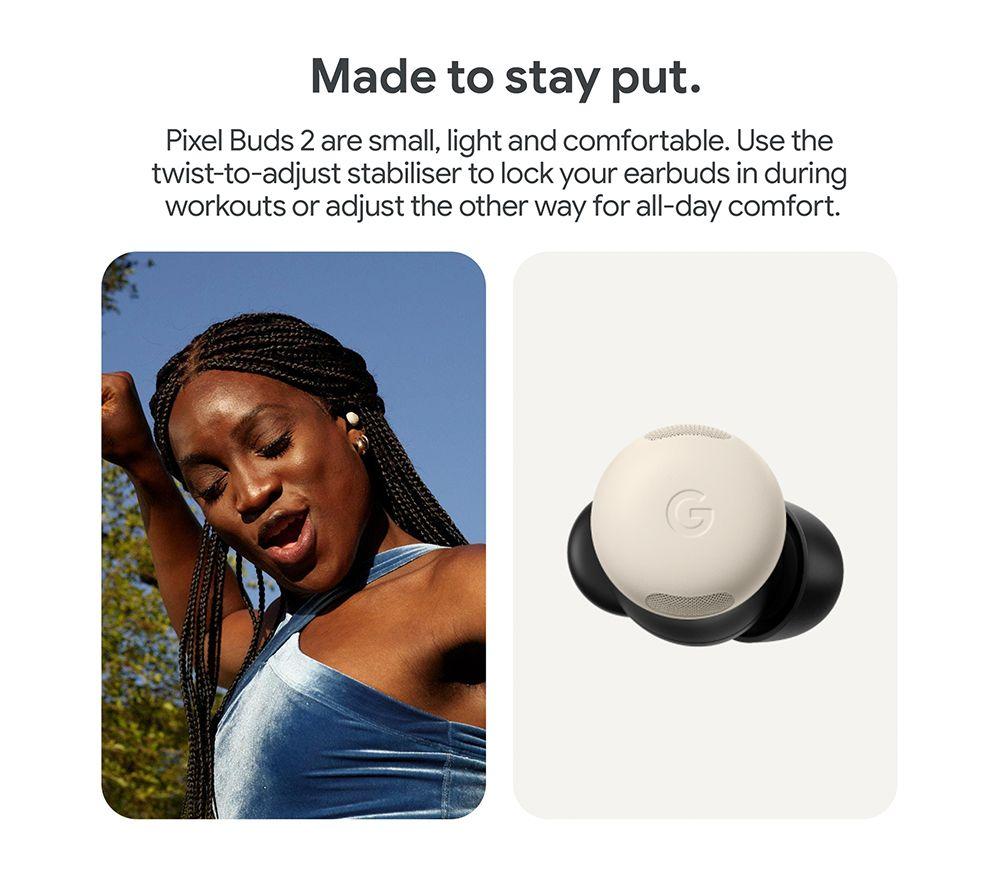 GOOGLE Pixel Buds Pro 2 Wireless Bluetooth Earbuds - Hazel