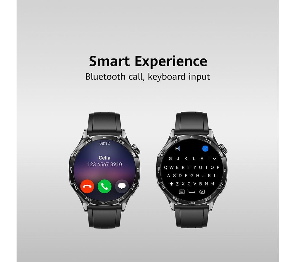 HUAWEI Watch GT 5 - Negro, correa de fluoroelastómero, 46 mm