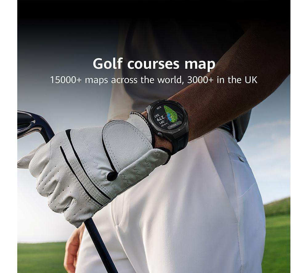 HUAWEI Watch GT 5 Pro - Titanium, Black Fluoroelastomer Strap, 46 mm