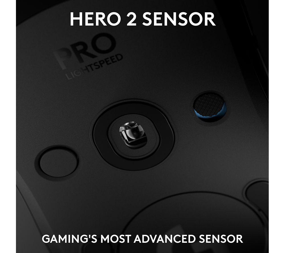 Ratón óptico inalámbrico para gaming LOGITECH PRO 2 Lightspeed RGB - Negro