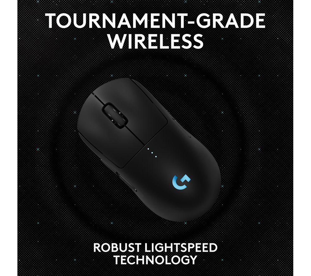 Ratón óptico inalámbrico para gaming LOGITECH PRO 2 Lightspeed RGB - Negro