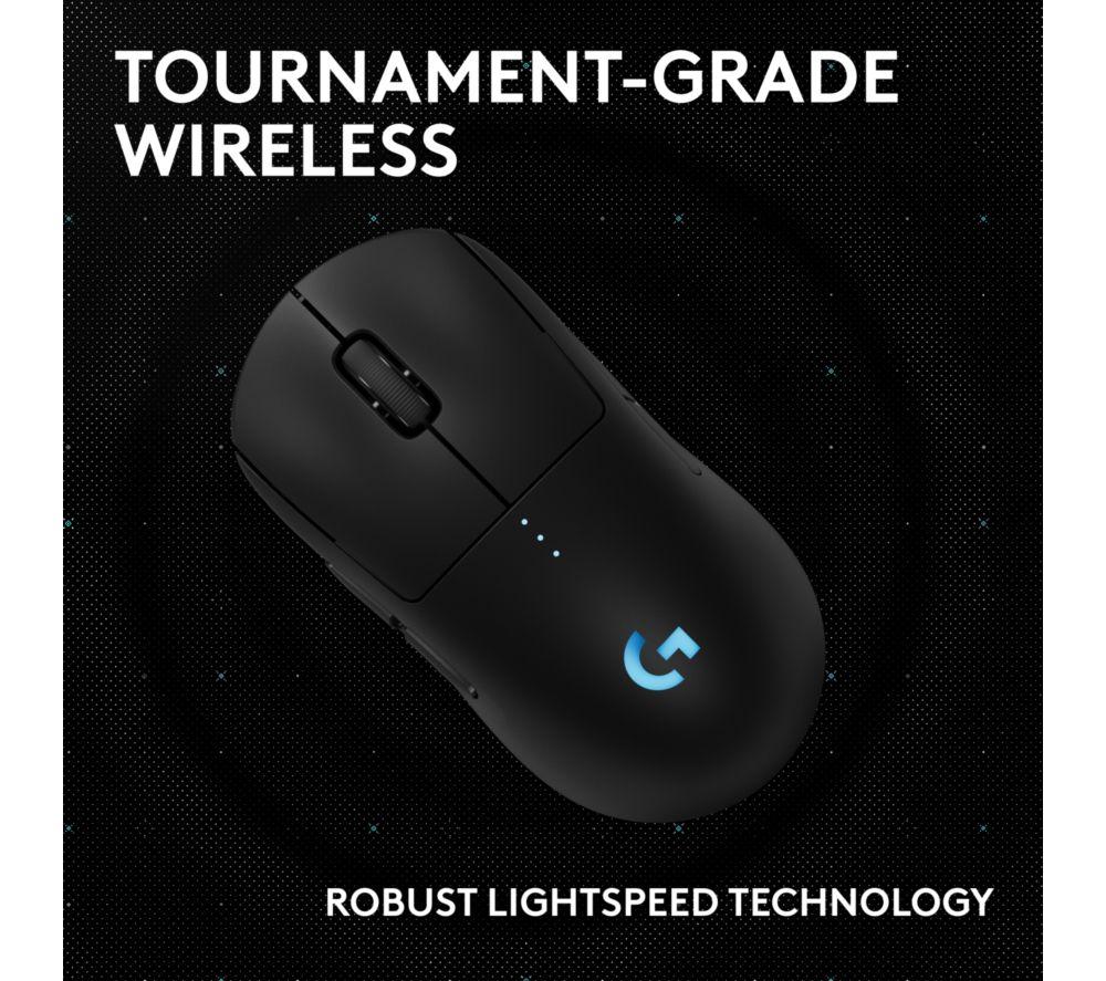 Ratón óptico inalámbrico para gaming LOGITECH PRO 2 Lightspeed RGB - Negro