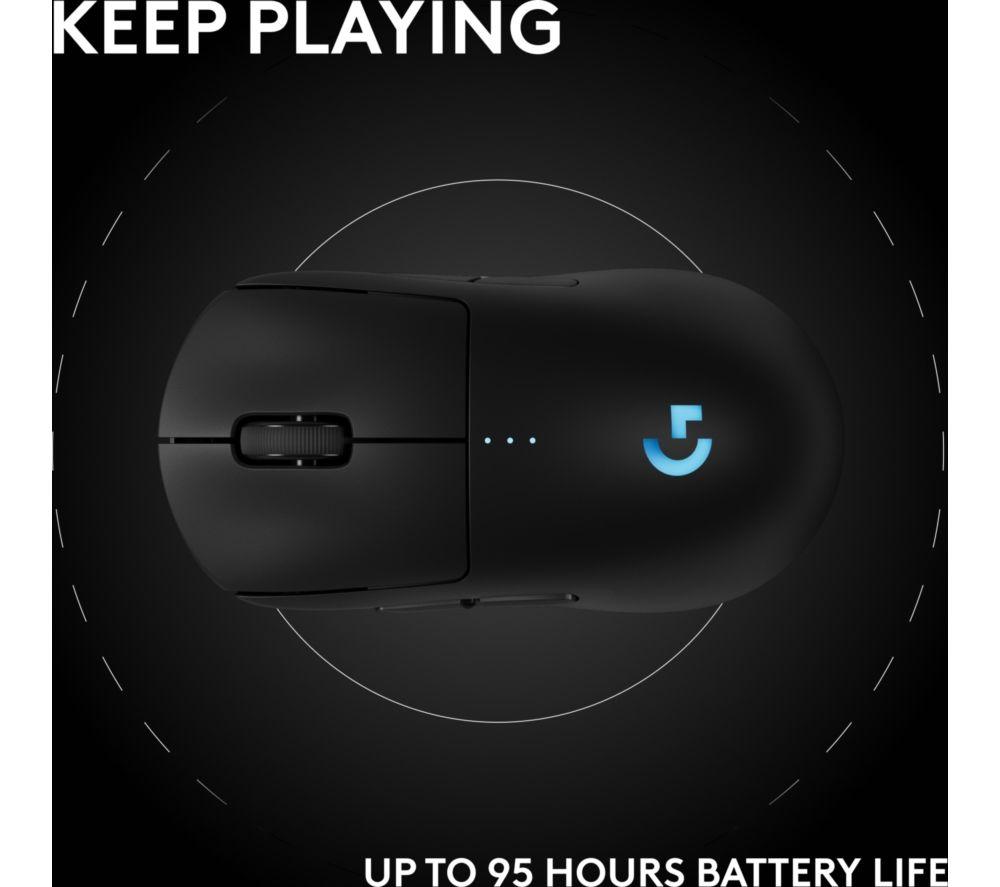 Ratón óptico inalámbrico para gaming LOGITECH PRO 2 Lightspeed RGB - Negro