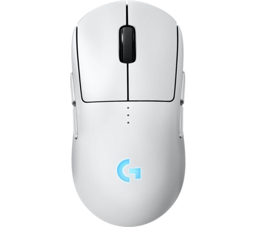 LOGITECH PRO 2 Lightspeed RGB Wireless Optical Gaming Mouse - White