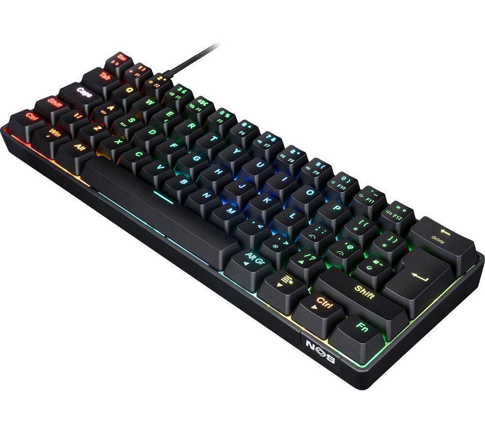SMANOS C-450 Mini Pro RGB Mechanical Gaming Keyboard - Black