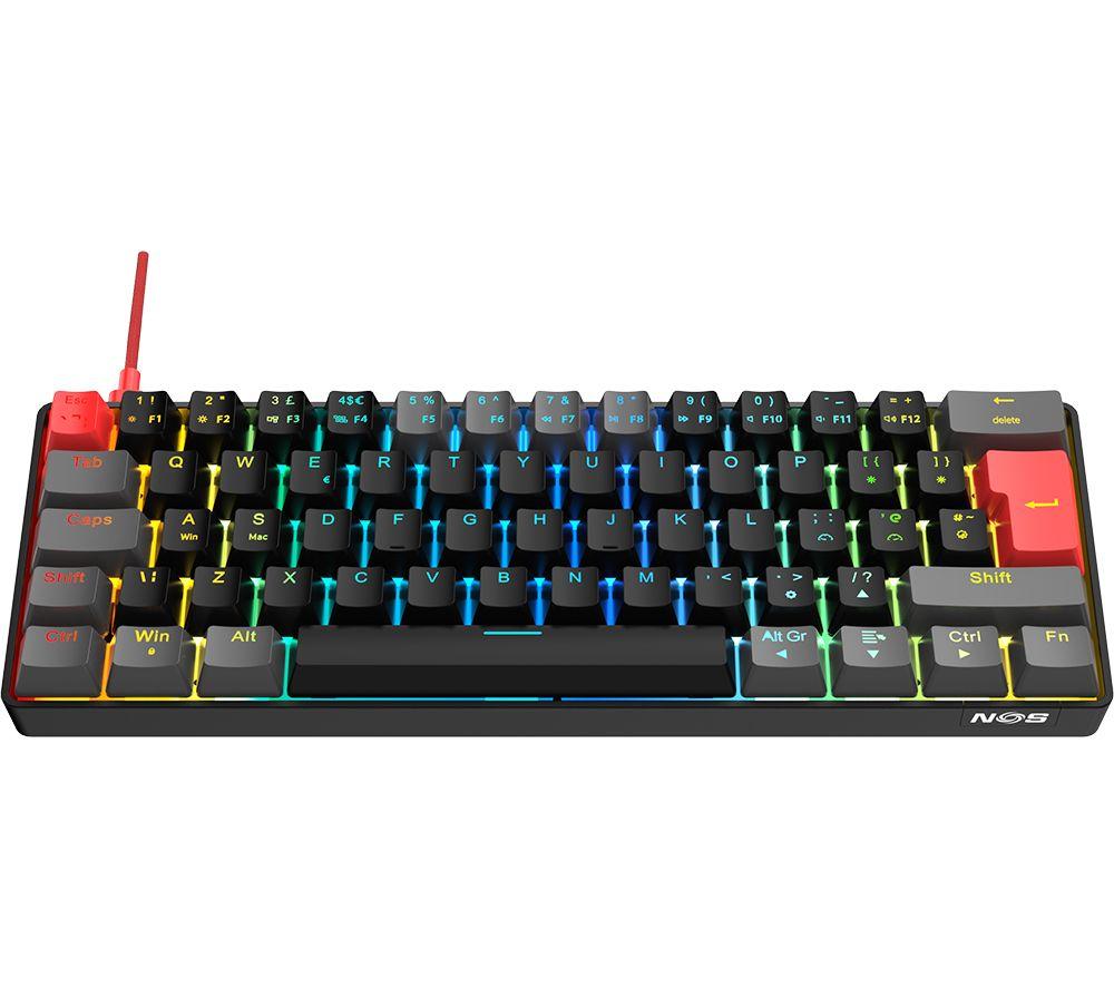 NOS C-450 Mini Pro RGB Mechanische Gaming-Tastatur - Late Night