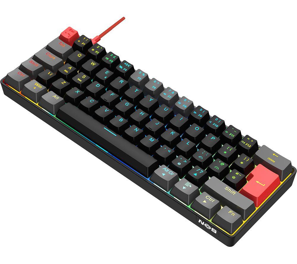 NOS C-450 Mini Pro RGB Mechanical Gaming Keyboard - Late Night
