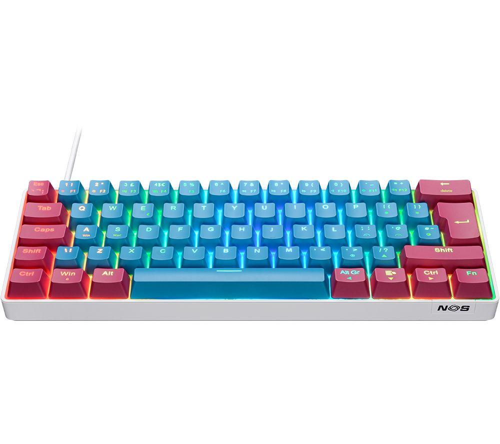NOS C-450 Mini Pro RGB Mechanical Gaming Keyboard - Lollipop