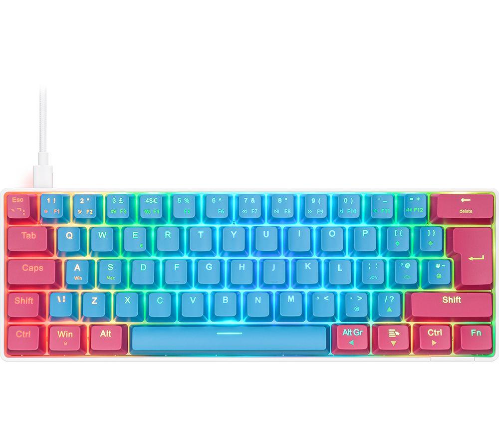NOS C-450 Mini Pro RGB Mechanische Gaming-Tastatur – Lollipop