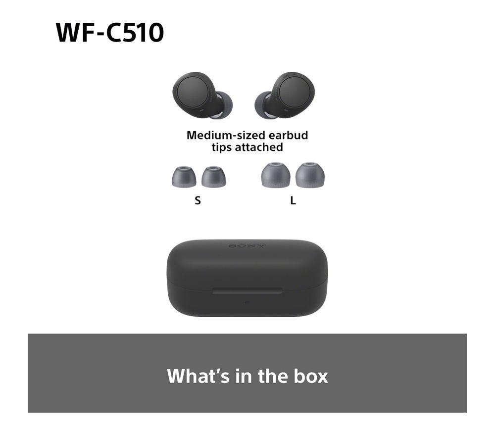 Auriculares inalámbricos Bluetooth SONY WF-C510 - Negros