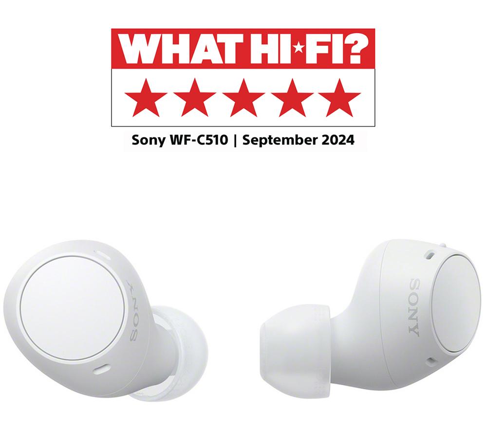 Audífonos inalámbricos Bluetooth SONY WF-C510 - Blancos