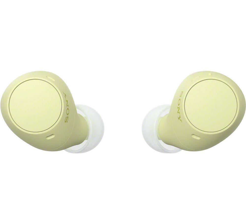 Audífonos inalámbricos Bluetooth SONY WF-C510 - Amarillos