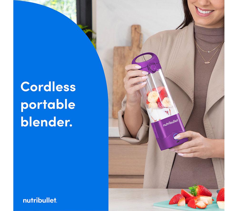Licuadora portátil NUTRIBULLET - Morado