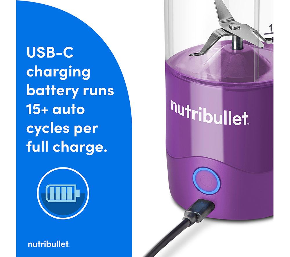 Licuadora portátil NUTRIBULLET - Morado