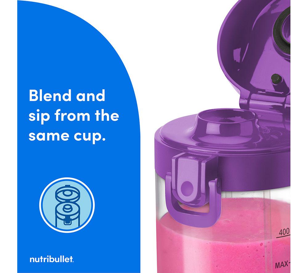 Licuadora portátil NUTRIBULLET - Morado
