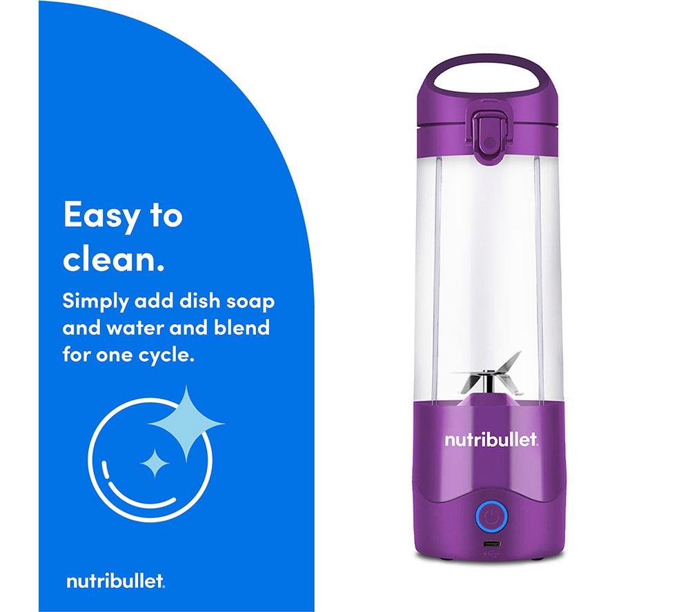 Licuadora portátil NUTRIBULLET - Morado