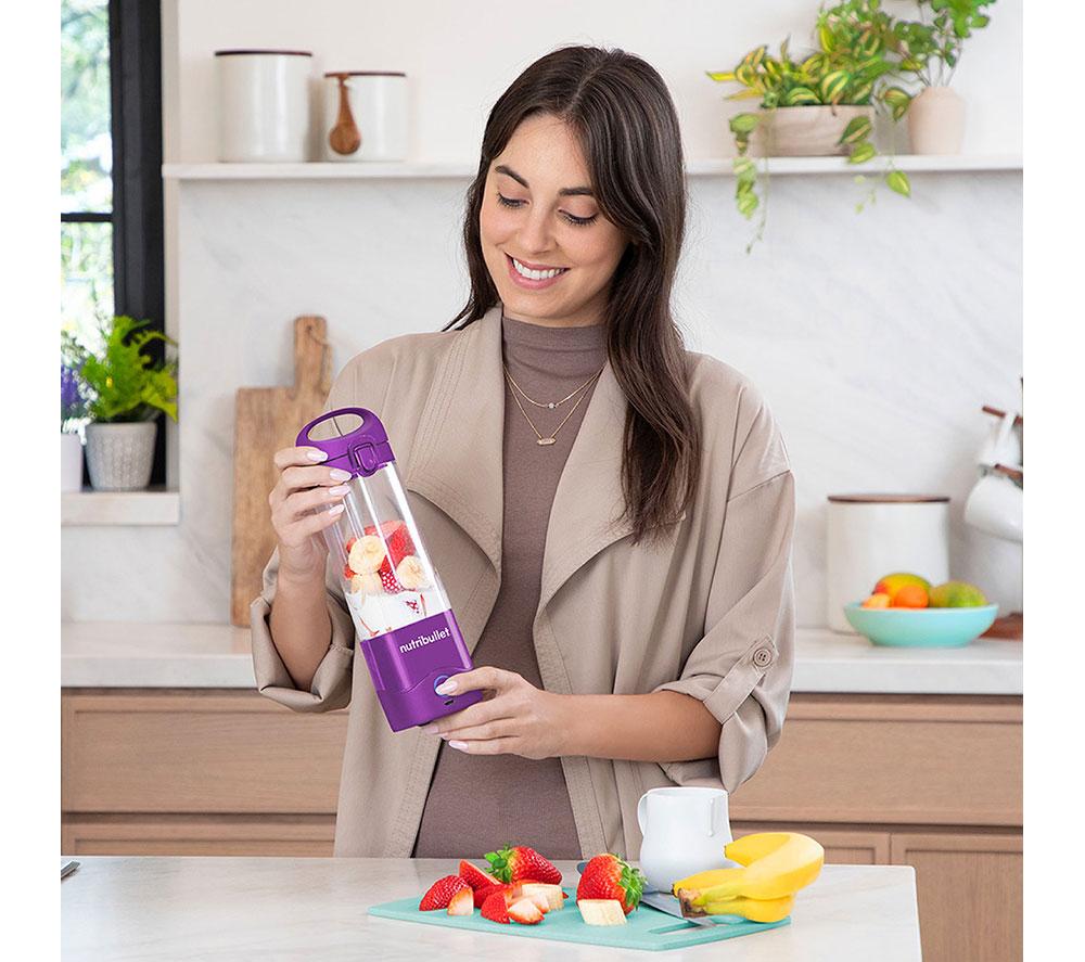 Licuadora portátil NUTRIBULLET - Morado