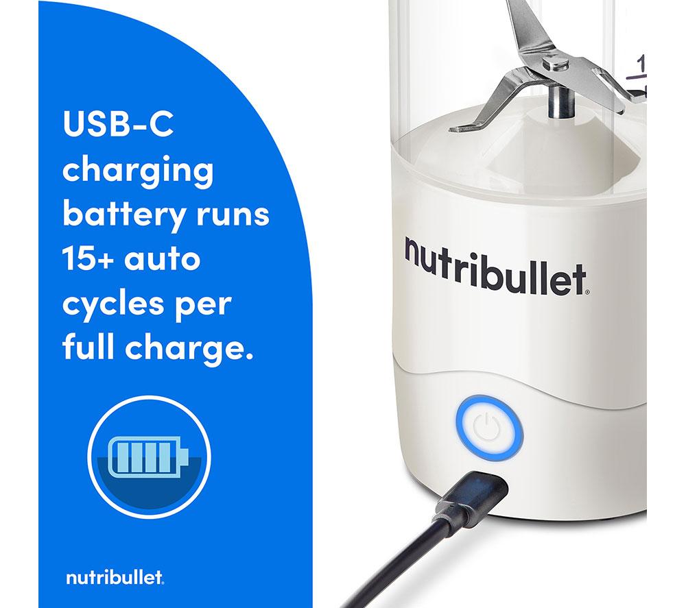 Batidora portátil NUTRIBULLET - Blanca