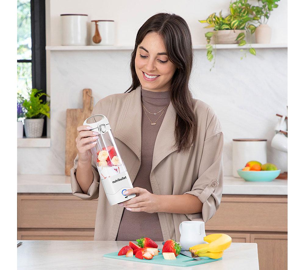 Batidora portátil NUTRIBULLET - Blanca