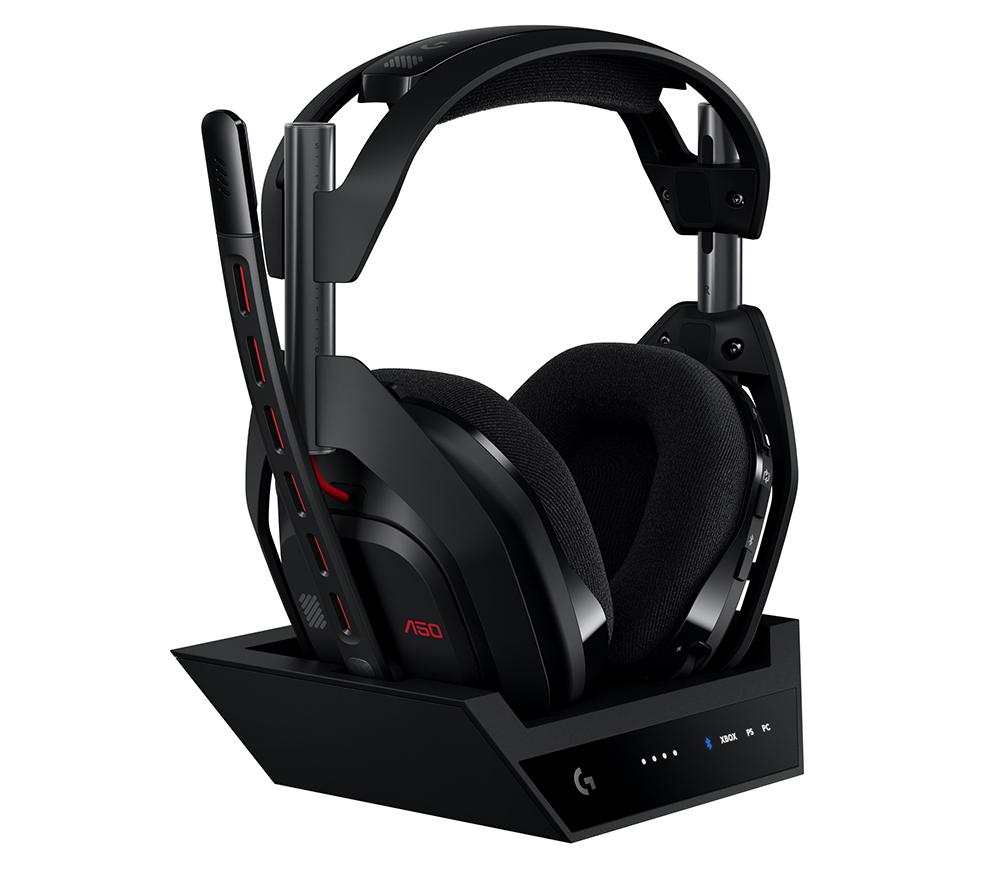LOGITECH G Astro A50 LIGHTSPEED Wireless Gaming Headset & Base Station - Black