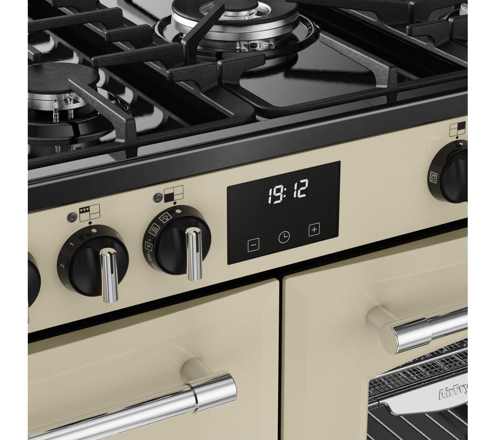 Cocina de doble combustible BELLING Farmhouse 100DF - Crema y Cromo