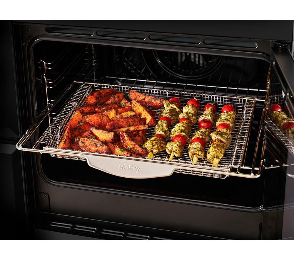 BELLING Farmhouse 100DF Dual Fuel Range Cooker - Anthracite & Chrome