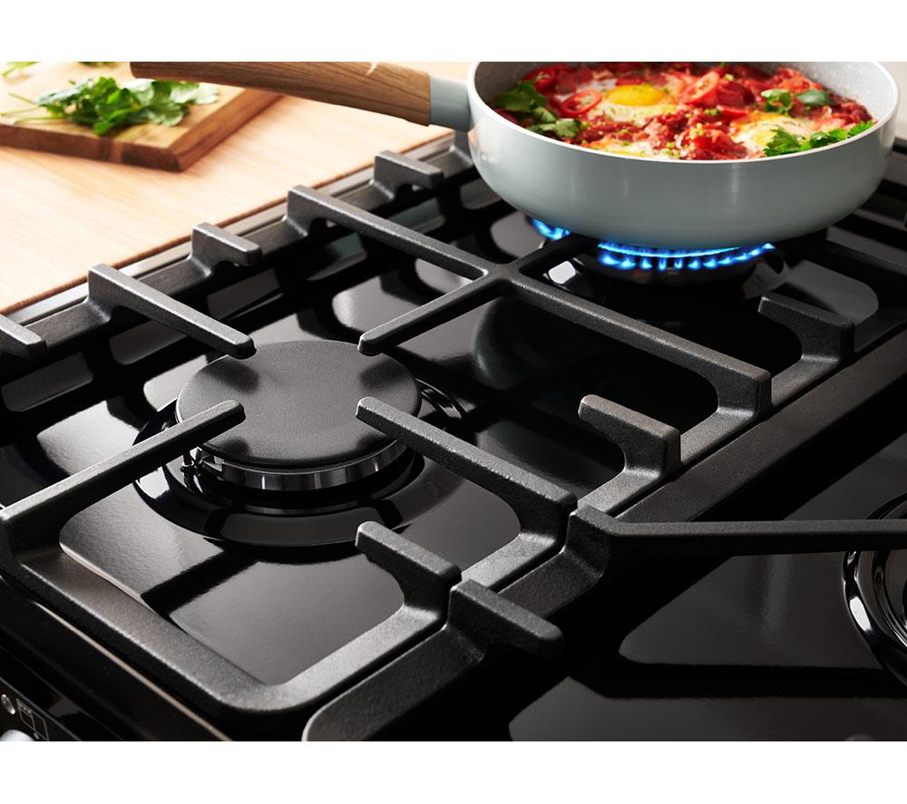 BELLING Farmhouse 90DF Dual Fuel Range Cooker - Anthracite & Chrome